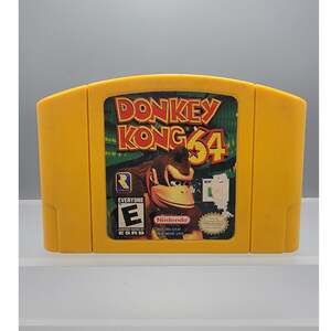 Donkey Kong N64 Nintendo Tested Authentic Cartridge Only